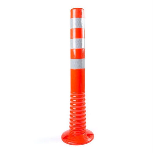 Orange Flexible barrier post
