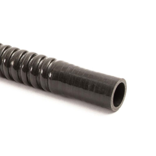 black flexible silicone hose tube 1 meter