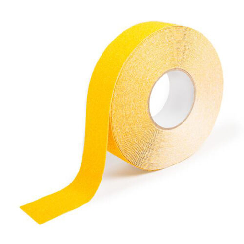 Yellow Anti Slip Safety Grip Tape 50mm - Rubber Online