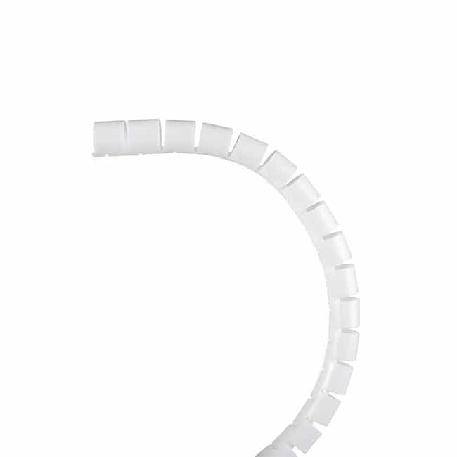 Cable Tidy Spiral Wrap - White