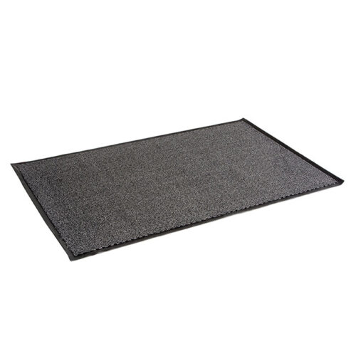 grey entrance mat