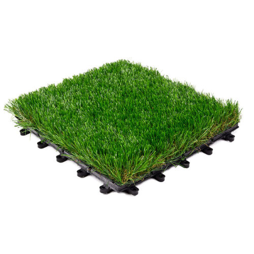 Set of Artificial Grass Tiles 30 x 30cm