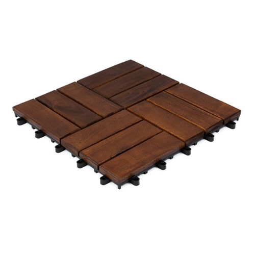 Stavanger Wood Deck Tiles Acacia