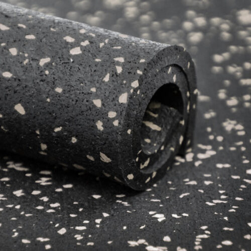Ultra-Floor Sports Flooring Black/Grey speckled