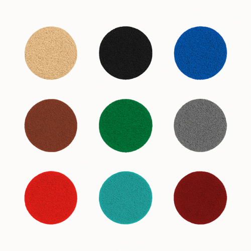 9 coloured dots