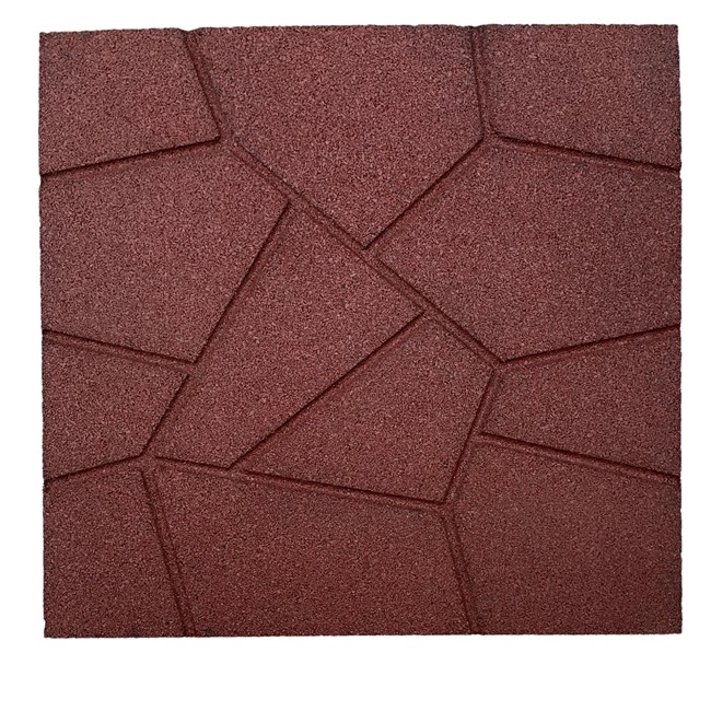 red-rubber-flagstone-pattern-outdoor-tile