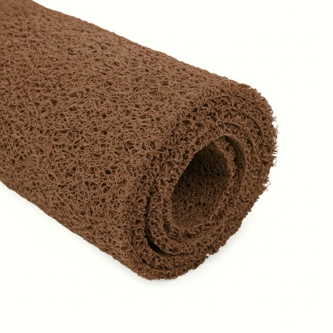 brown spaghetti mat rolled up 14mm